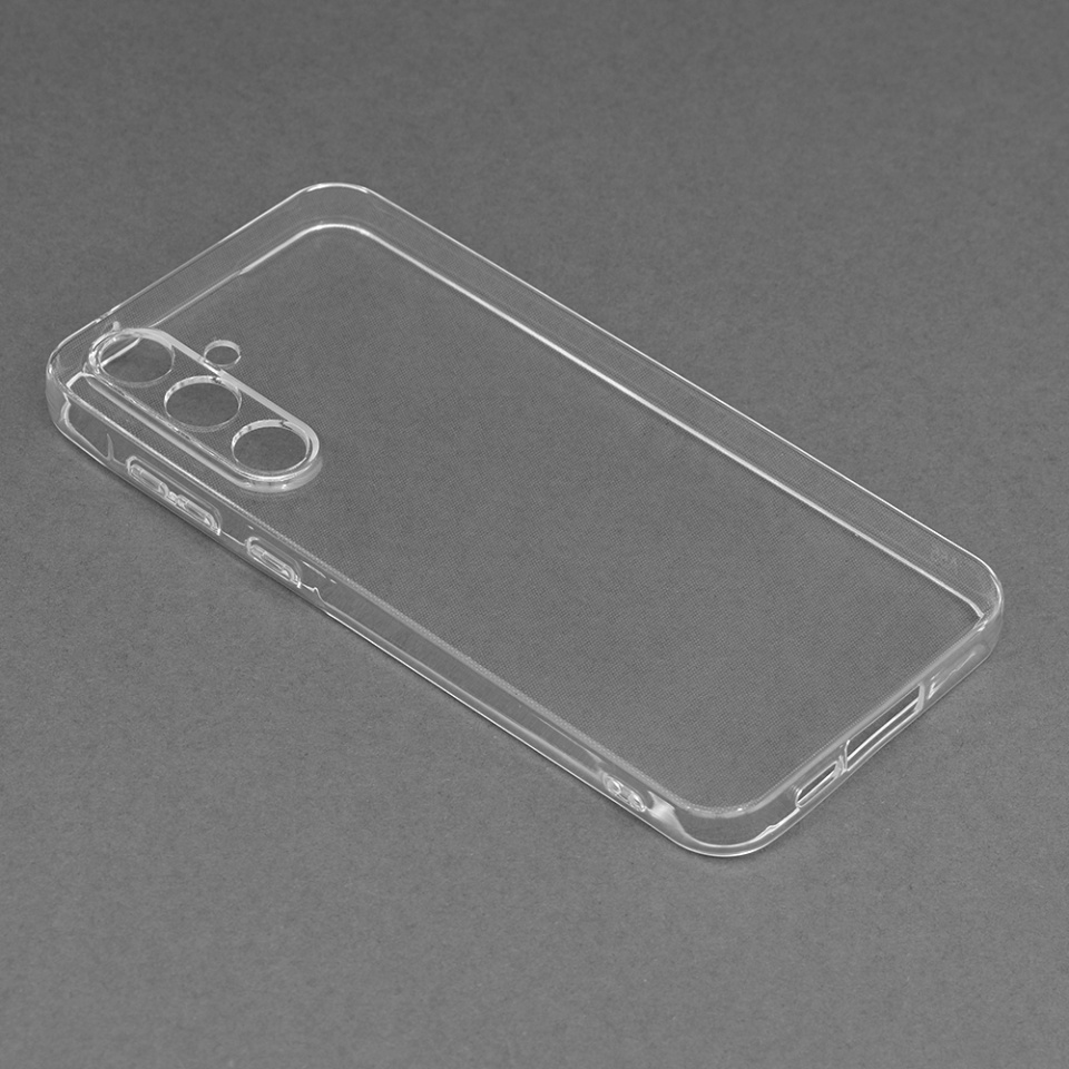 Husa pentru Samsung Galaxy A55 5G din silicon transparent, SKDR ClearGuard - Transparent - 2 | YEO
