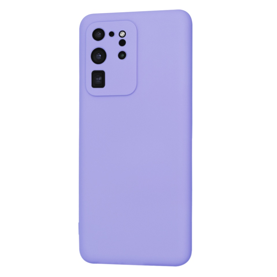 Husa pentru Samsung Galaxy S20 Ultra 5G / Galaxy S20 Ultra din Silicon Catifelat, Protectie Premium, Skyddar SoftElegance - Violet - 3 | YEO