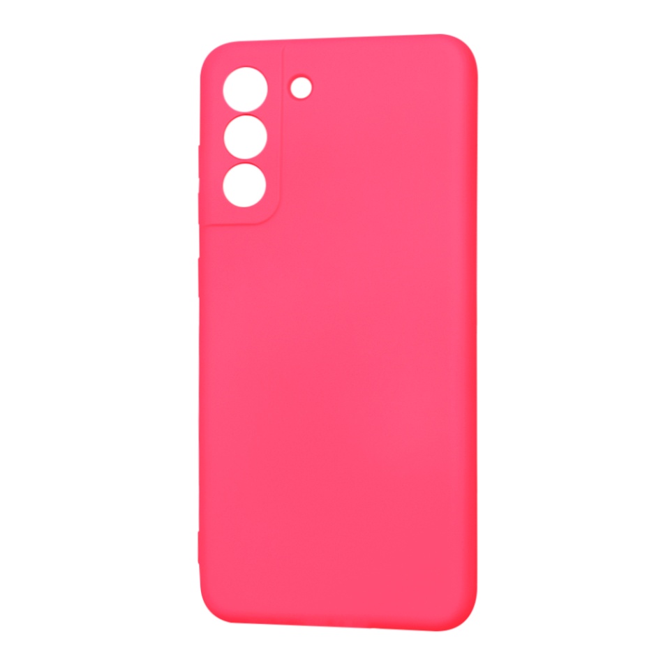 Husa pentru Samsung Galaxy S21 FE 5G din Silicon Catifelat, Protectie Premium, Skyddar SoftElegance MagSafe - Fucsia - 3 | YEO