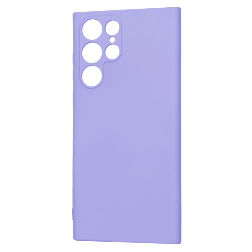 Husa pentru Samsung Galaxy S22 Ultra 5G din Silicon Catifelat, Protectie Premium, Skyddar SoftElegance MagSafe - Violet - 3 | YEO