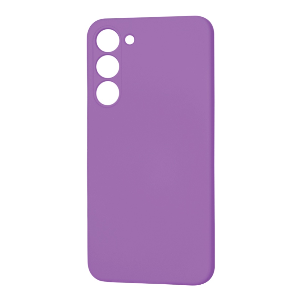 Husa pentru Samsung Galaxy S23 Plus din Silicon Catifelat, Protectie Premium, Skyddar SoftElegance MagSafe - Mov - 3 | YEO