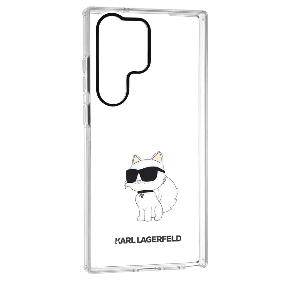 Husa pentru Samsung Galaxy S23 Ultra, Hardcase Transparent, Karl Lagerfeld, Transparenta - 1 | YEO