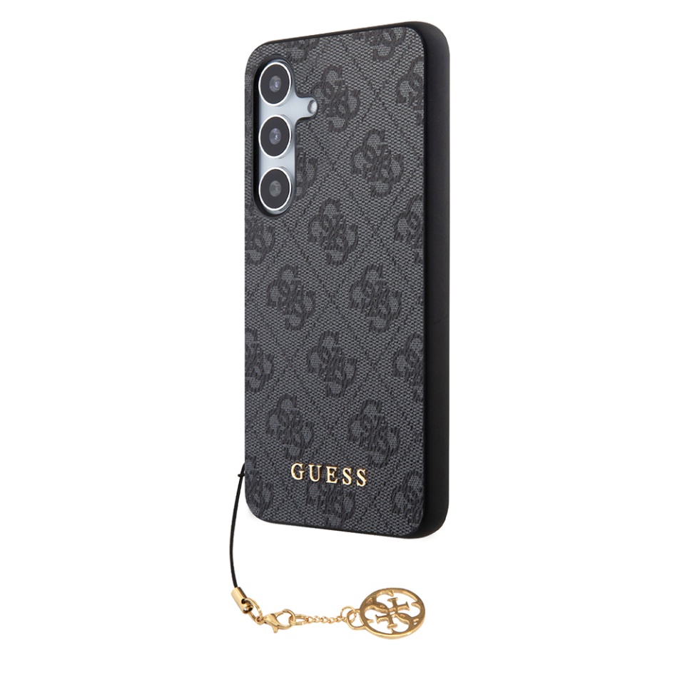 Husa pentru Samsung Galaxy S24 Hardcase 4G Charm, Guess - Negru - 2 | YEO