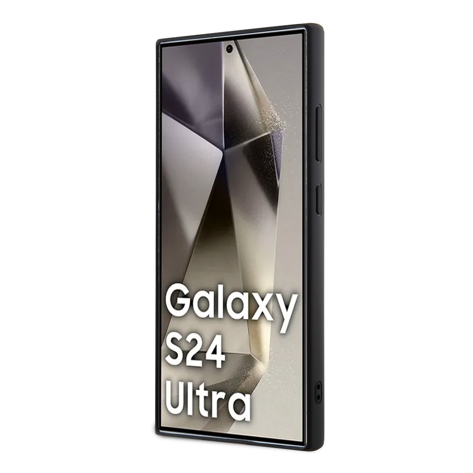 Husa pentru Samsung Galaxy S24 Ultra, 3D Design, Karl Lagerfeld, Negru - 3 | YEO