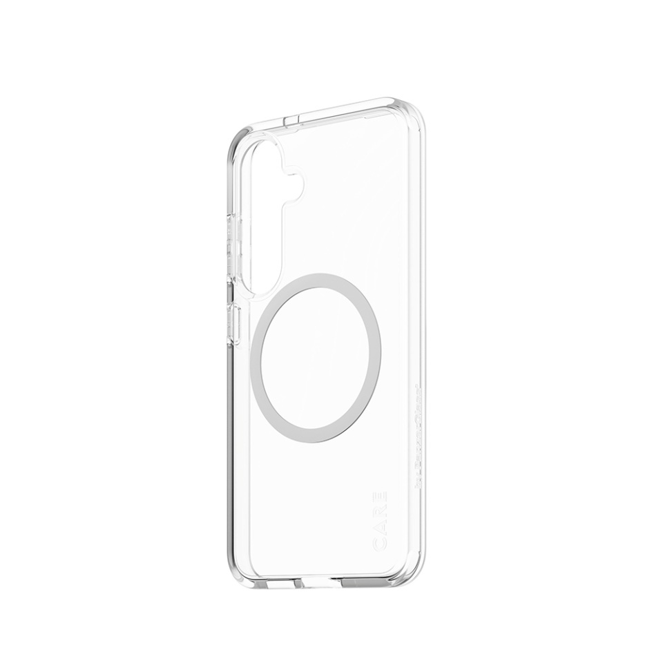 Husa pentru Samsung Galaxy S25, PanzerGlass, CARE Flagship Urban Combat White Qi Compatible, Anti-Soc 4.8m, Anti-Ingalbenire, Design Slim, Compatibila MagSafe, Transparenta - 2 | YEO