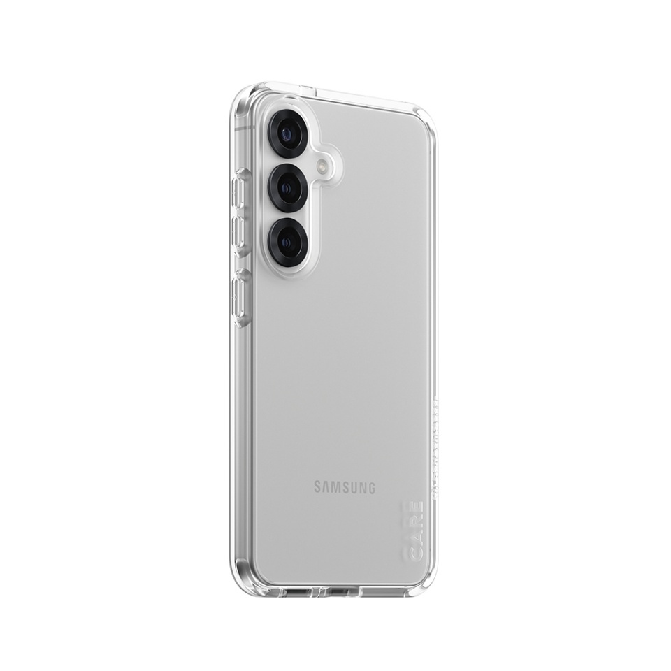 Husa pentru Samsung Galaxy S25, PanzerGlass, CARE Flagship Urban Combat, Anti-Soc 4.8m, Anti-Ingalbenire, Design Slim, Compatibila MagSafe, Transparenta - 1 | YEO