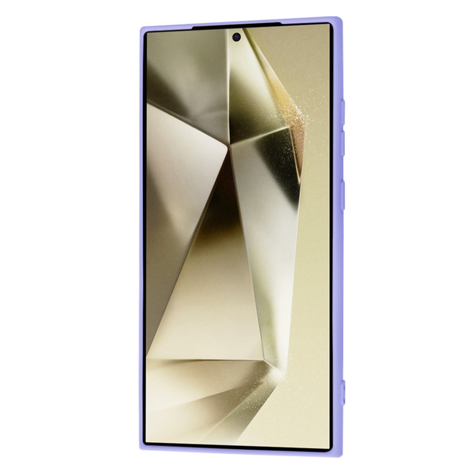 Husa pentru Samsung Galaxy S25 Ultra din Silicon Catifelat, Protectie Premium, Skyddar SoftElegance - Violet - 3 | YEO