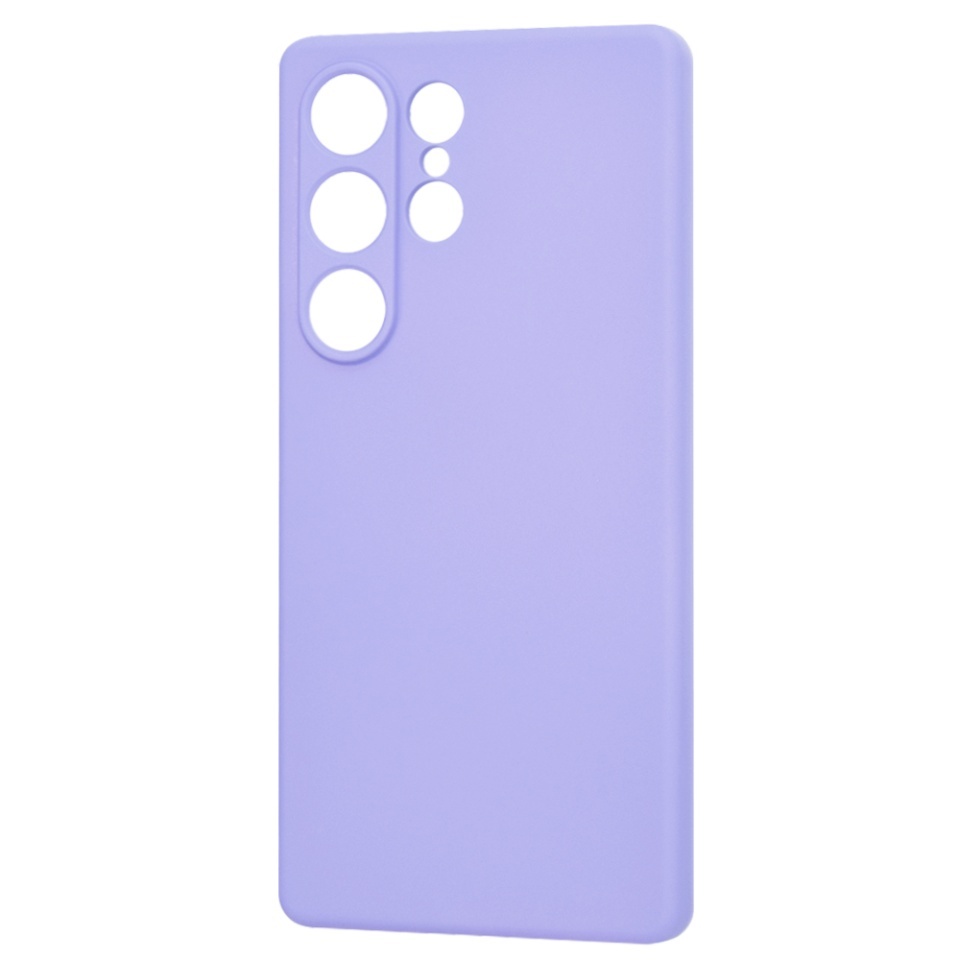 Husa pentru Samsung Galaxy S25 Ultra, SKYDDAR INNOVATION, din Silicon Catifelat, SoftElegance, set cu sticker, Violet - 3 | YEO