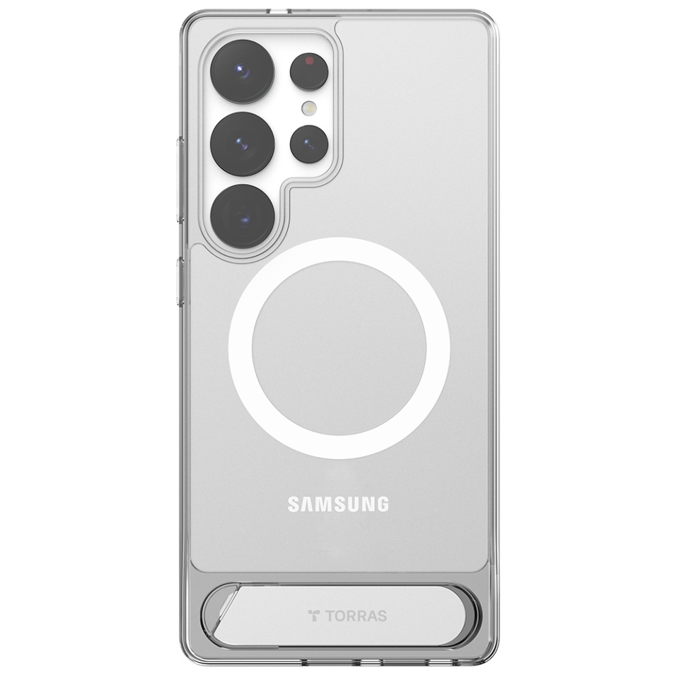 Husa pentru Samsung Galaxy S25 Ultra, Torras Pstand MagSafe, Transparenta - 1 | YEO
