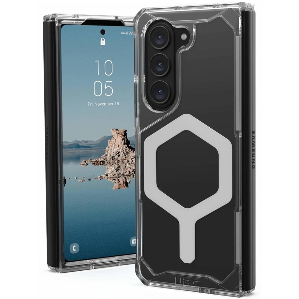 Husa pentru Samsung Galaxy Z Fold5, Plyo Pro, UAG - Argintiu - 1 | YEO