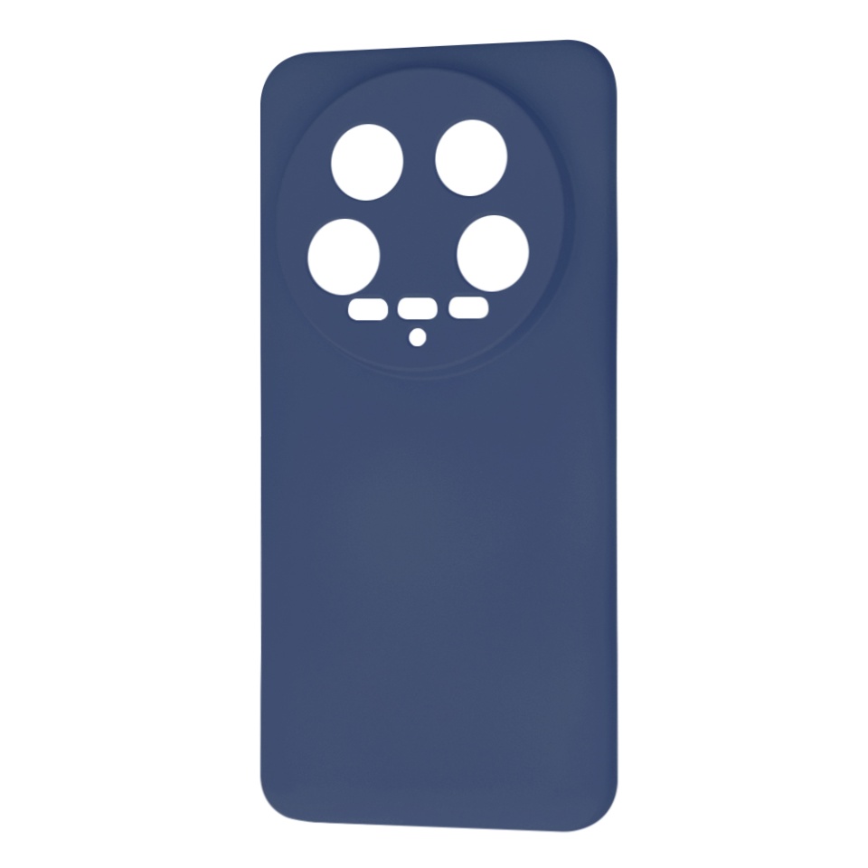 Husa pentru Xiaomi 14 Ultra din Silicon Catifelat, Protectie Premium, Skyddar SoftElegance - Bleumarin - 1 | YEO