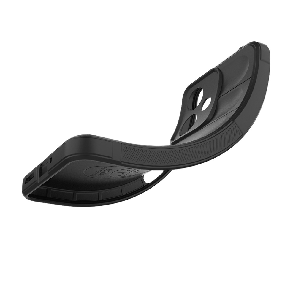 Husa pentru Xiaomi Poco F6 eleganta, din silicon mat, SKDR Vogue - Bleu - 2 | YEO