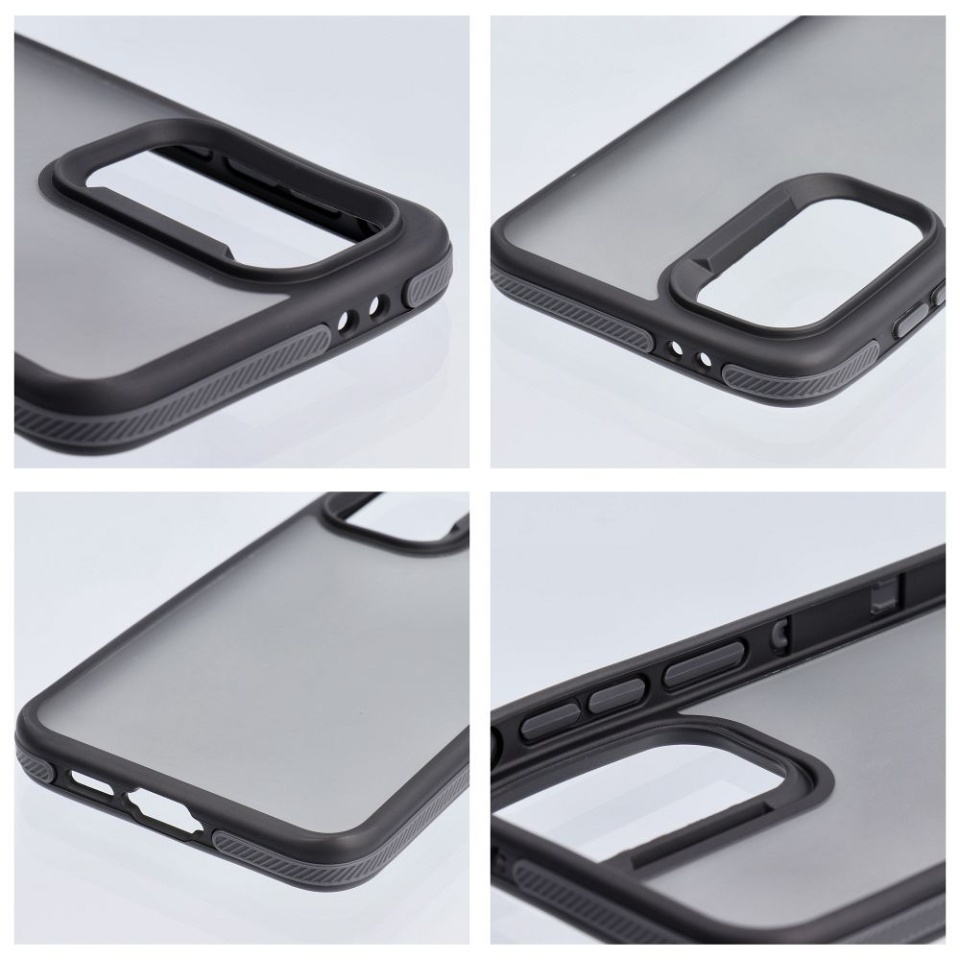 Husa pentru Xiaomi Redmi 14C, Anti-Soc TPU, Protectie Completa, Skyddar Neo, set cu sticker, Negru - 2 | YEO