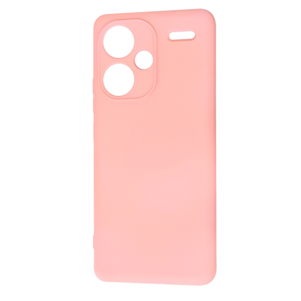 Husa pentru Xiaomi Redmi Note 13 Pro+ 5G din Silicon Catifelat, Protectie Premium, Skyddar SoftElegance - Roz - 1 | YEO