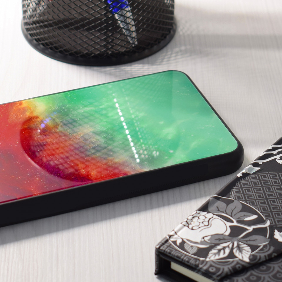 Husa Samsung Galaxy A05 cu sticla securizata, Techsuit Glaze - Fiery Ocea - 2 | YEO