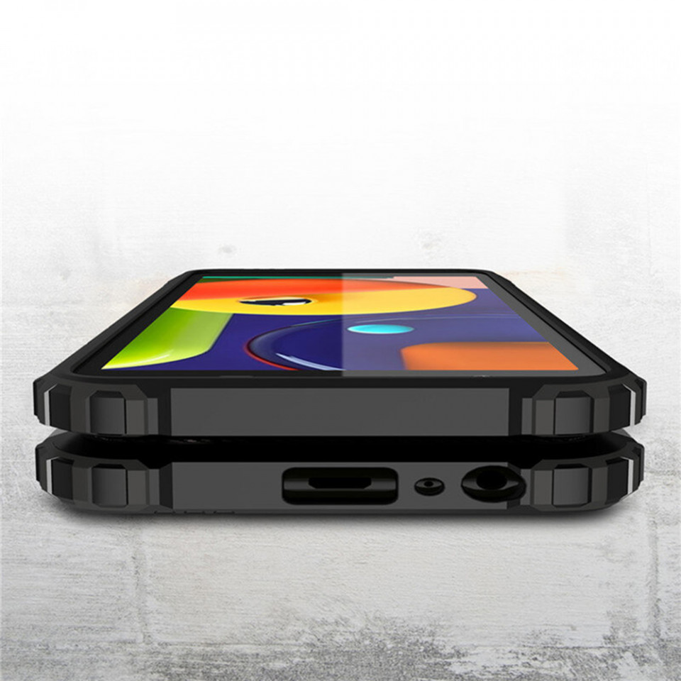Husa Samsung Galaxy A53 5G din plastic dur, Techsuit Hybrid Armor - Negru - 1 | YEO