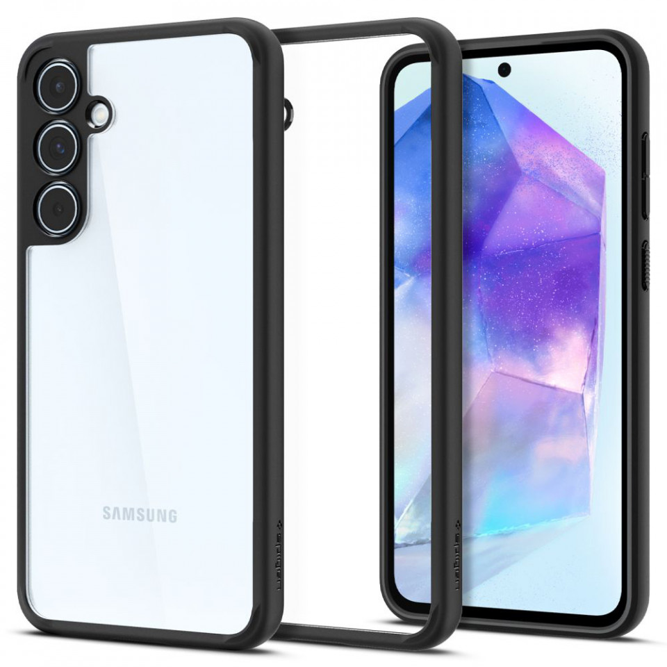 Husa Samsung Galaxy A55 5G, Ultra Hybrid Spigen - Negru