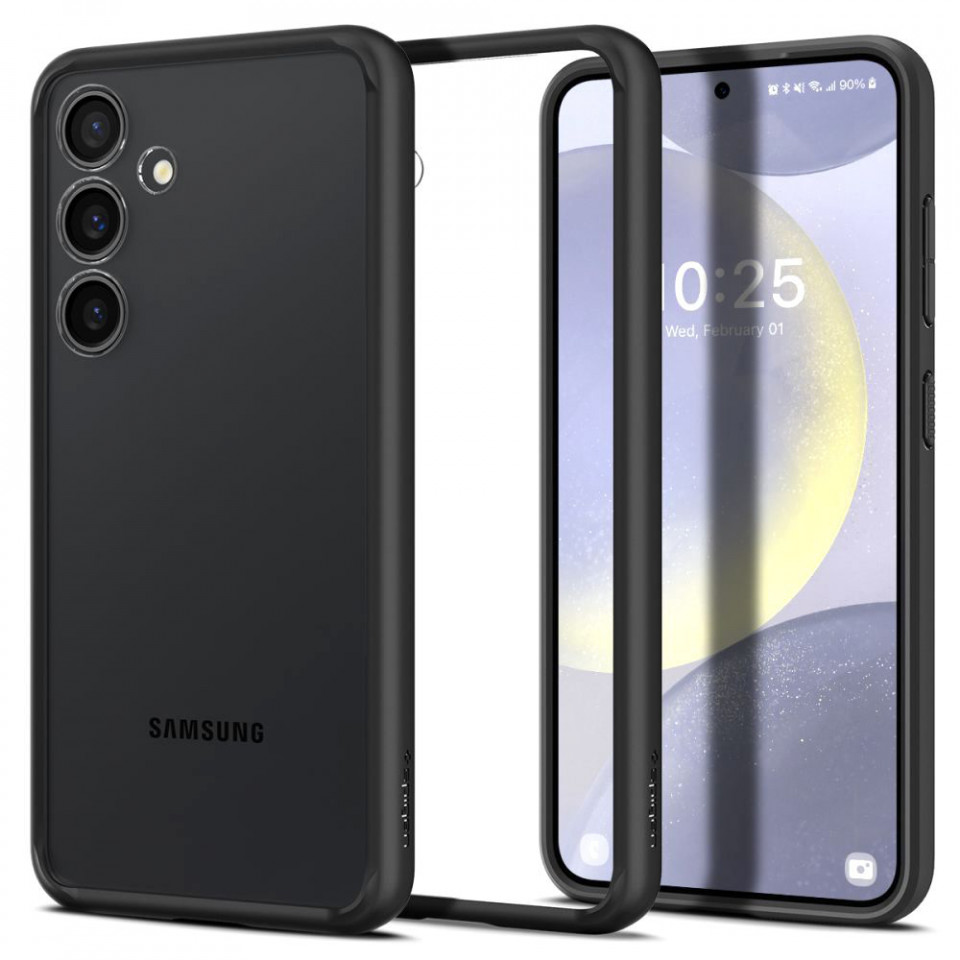 Husa Samsung Galaxy S24 Plus, Ultra Hybrid Spigen - Negru