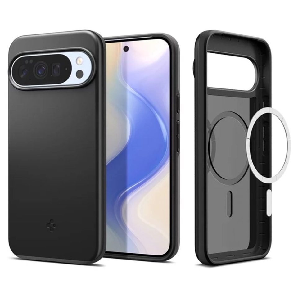 Husa slim Google Pixel 10 Pro XL, Spigen Thin Fit - Negru