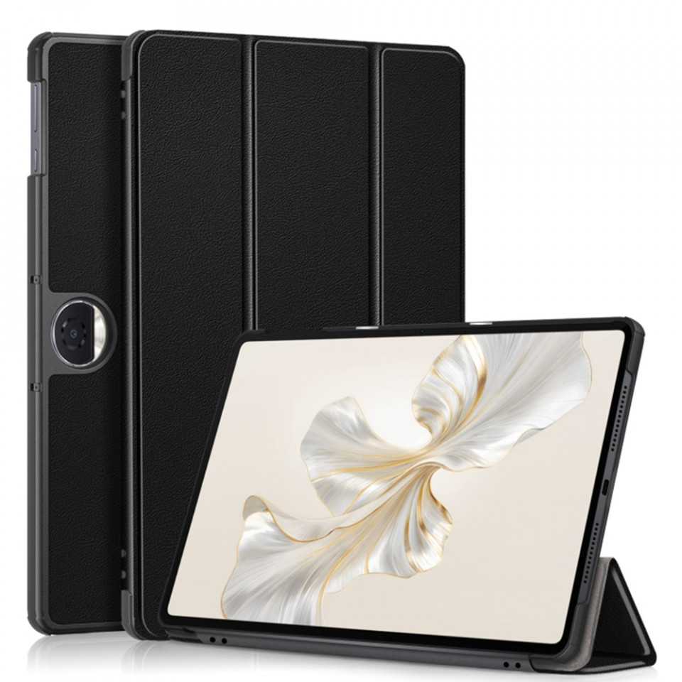 Husa tableta pentru Honor Pad 9 cu suport Multi-Unghi și functie Sleep/Wake , SKYDDAR FoldVision - Negru