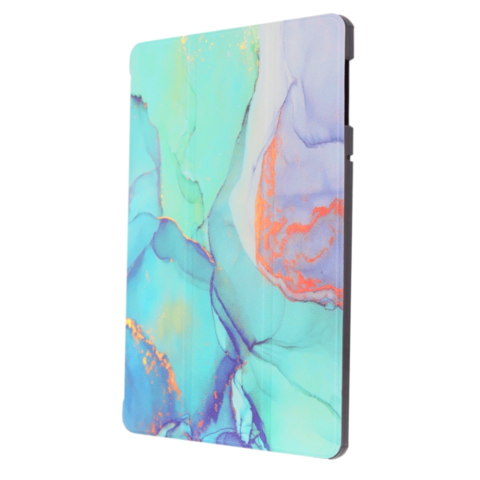 Husa tableta pentru Honor Pad X9 / X8 Pro, SKYDDAR INNOVATION, cu suport Multi-Unghi si functie Sleep/Wake, FoldPro, Green time, set cu sticker - 2 | YEO
