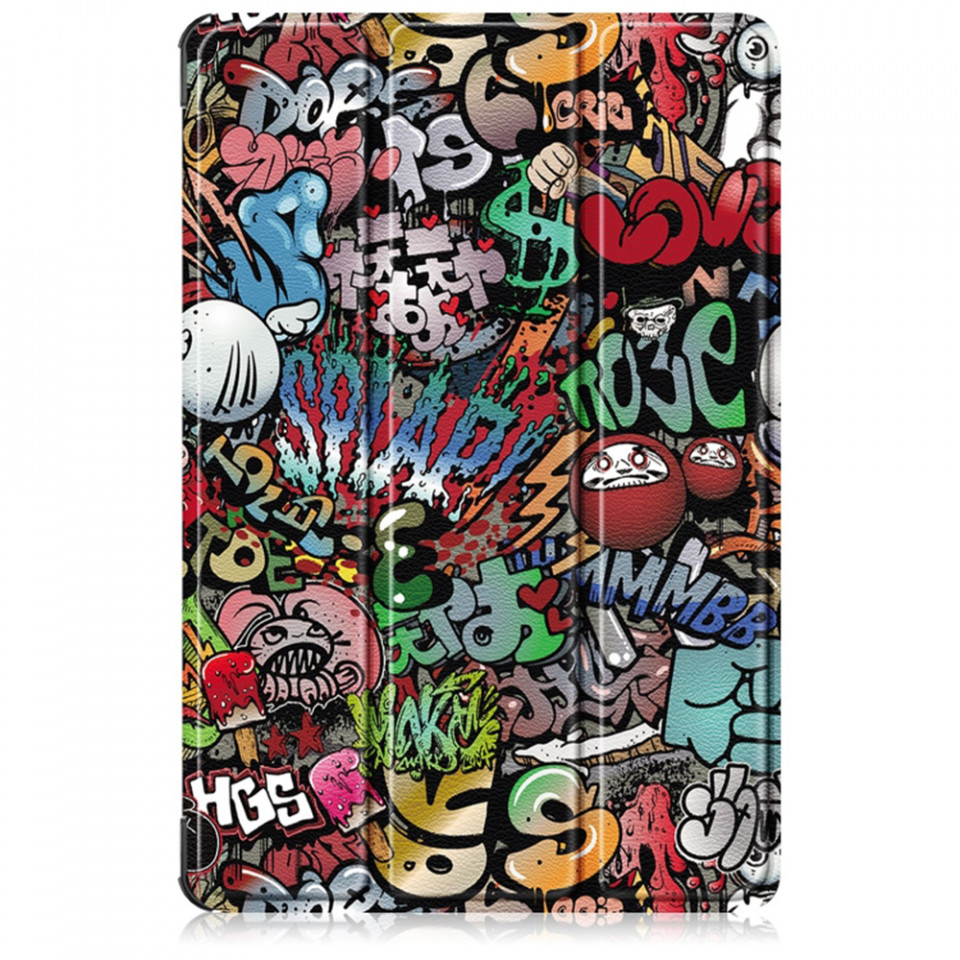 Husa tableta pentru Lenovo Tab M11 cu suport Multi-Unghi și functie Sleep/Wake , SKYDDAR FoldVision Colour - Urban vibe - 2 | YEO