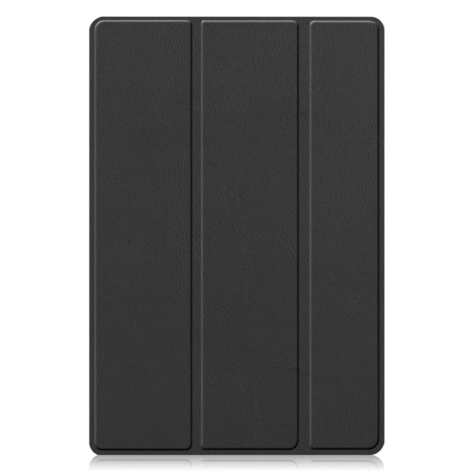 Husa tableta pentru Samsung Galaxy Tab A8 10.5 (2021), SKYDDAR INNOVATION, cu suport Multi-Unghi si functie Sleep/Wake, FoldPro, Negru, set cu sticker - 2 | YEO