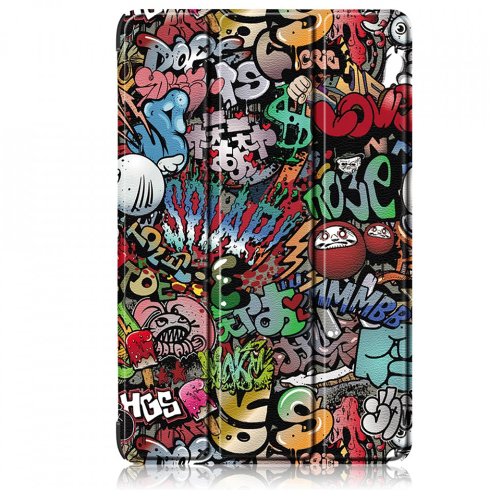 Husa tableta pentru Samsung Galaxy Tab S9 Plus / Galaxy Tab S9 FE Plus cu suport Multi-Unghi și functie Sleep/Wake , SKYDDAR FoldVision Colour - Urban vibe - 1 | YEO