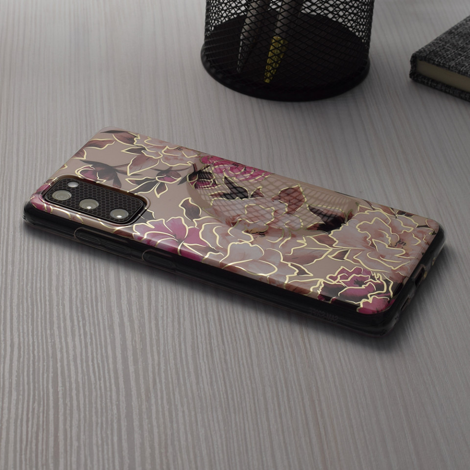 Husa Xiaomi Redmi 10 Marble Series, Techsuit - Mary Berry Nude - 2 | YEO