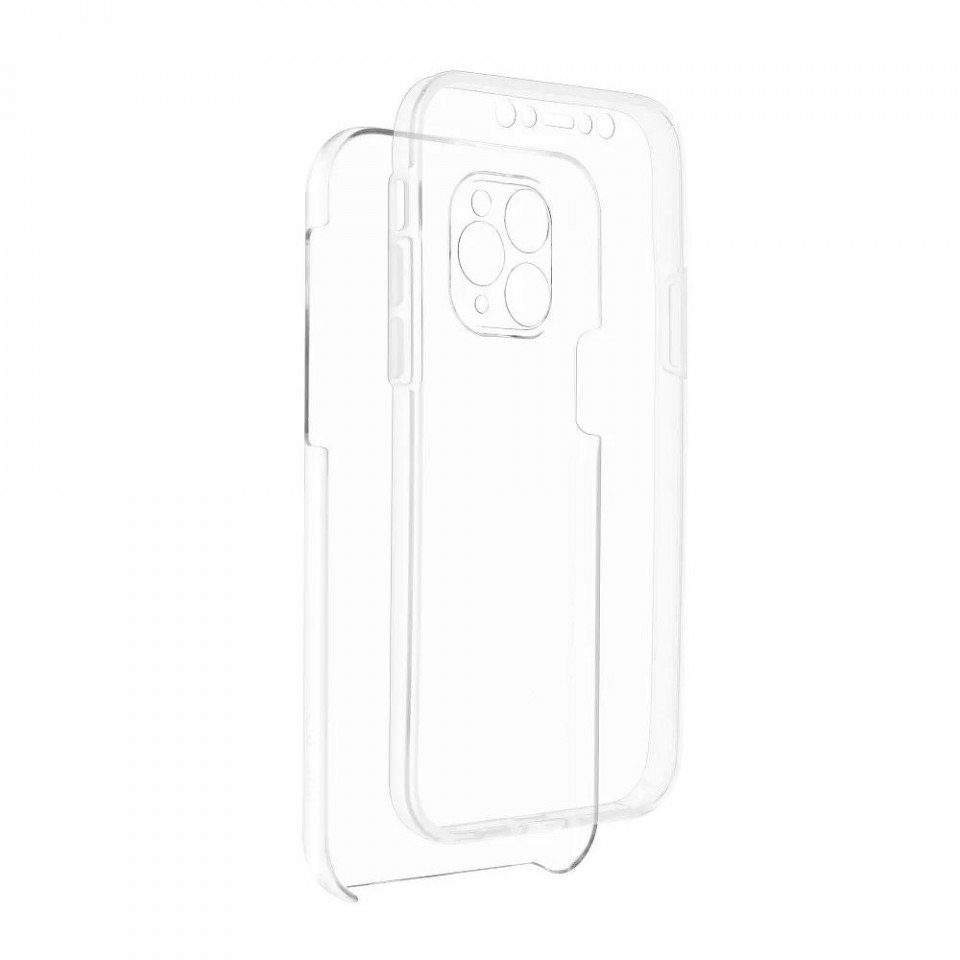 Husa Xiaomi Redmi 10C din silicon 360°, Skyddar TPU - Transparent