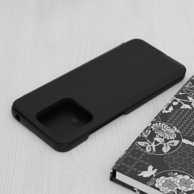 Husa Xiaomi Redmi 10C tip carte, Techsuit eFold - Negru - 2 | YEO