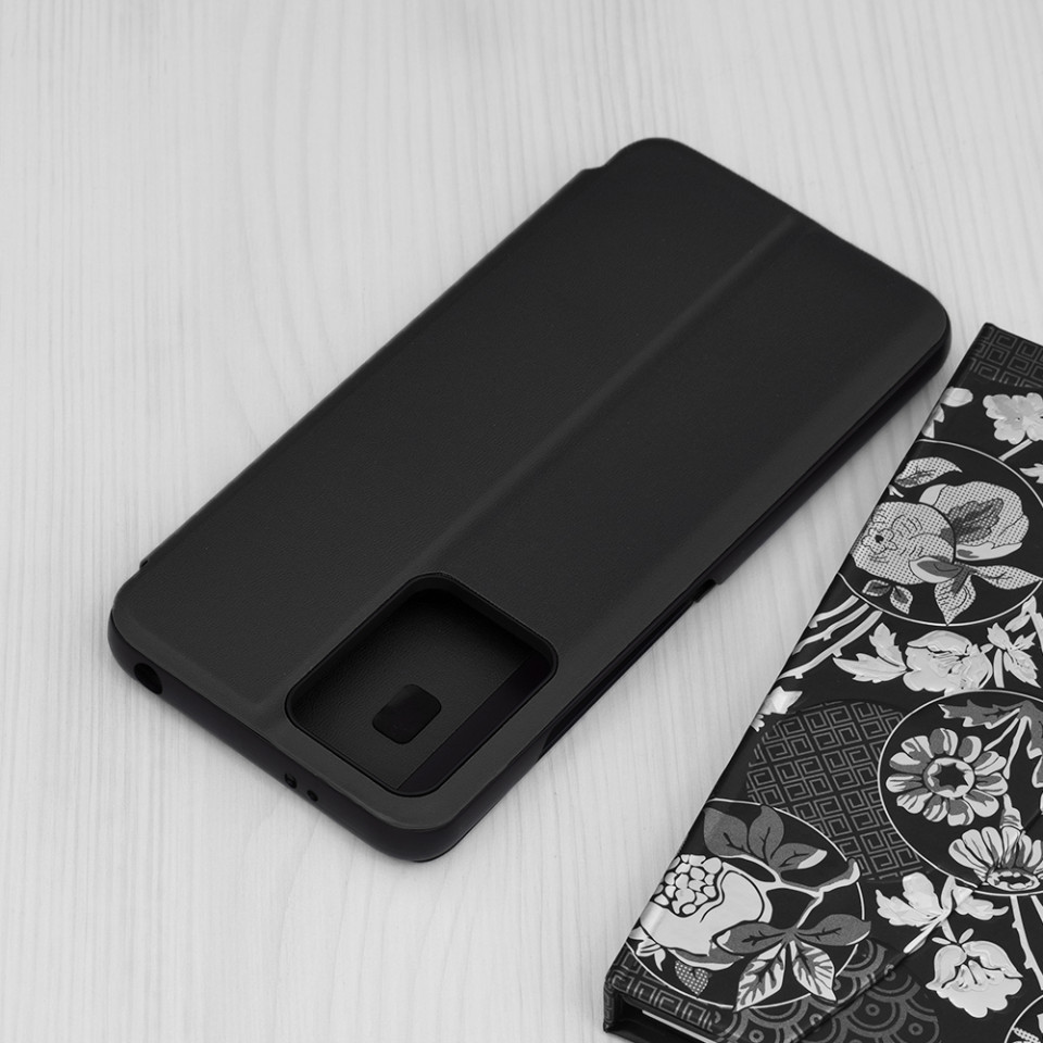Husa Xiaomi Redmi Note 12 Pro 5G tip carte, Techsuit eFold - Negru - 2 | YEO
