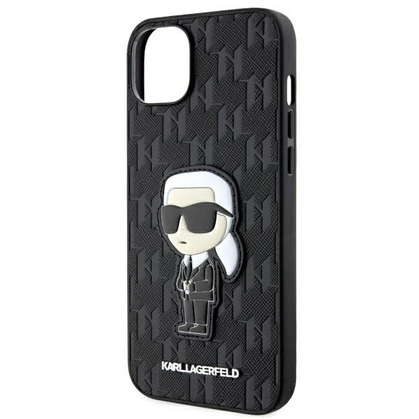 Huse pentru iPhone 14 Plus, Karl Lagerfeld, Saffiano, Negru - 1 | YEO