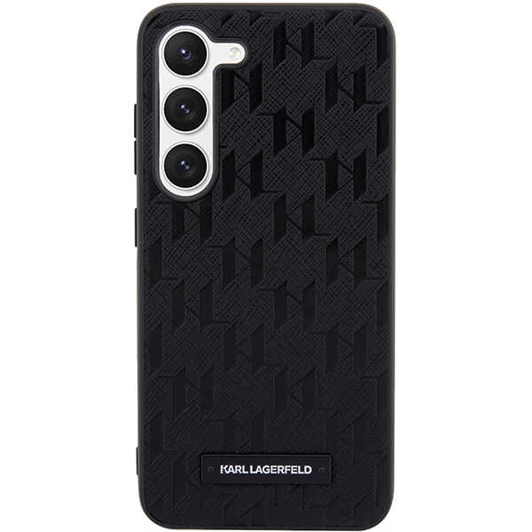 Huse pentru Samsung Galaxy S24 Plus, Karl Lagerfeld, Saffiano, Negru - 2 | YEO