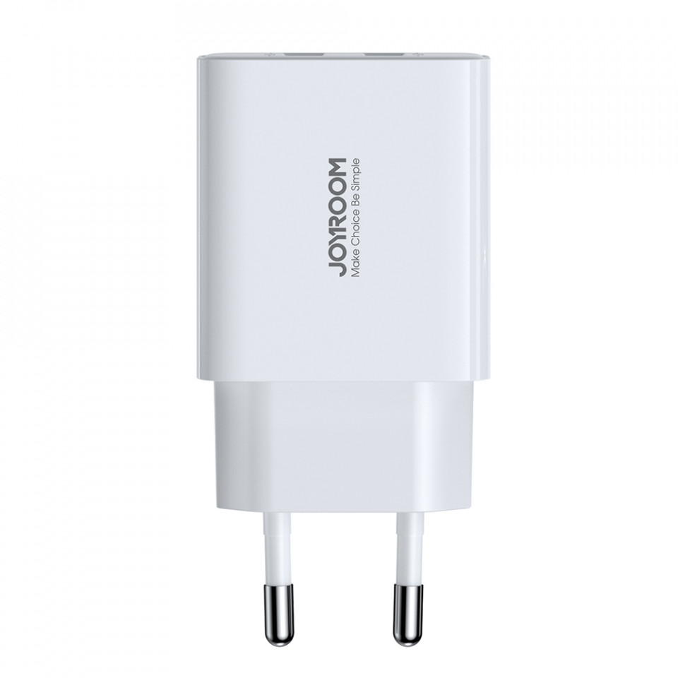 Incarcator 2xUSB, 2.1A, 10.5W - JoyRoom (JR-TCN04) - White - 1 | YEO