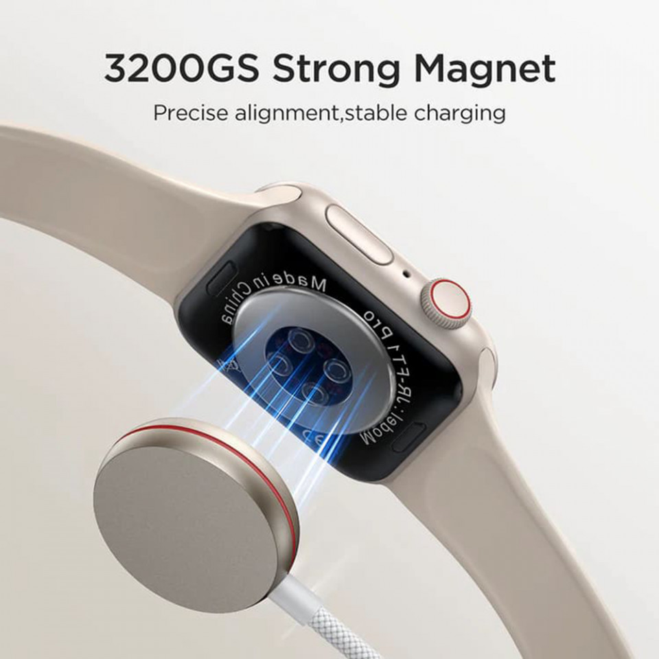 Incarcator Wireless pentru Apple Watch, 1A, 5V, 3.5W, 1.2m - JoyRoom (S-IW011) - White - 1 | YEO