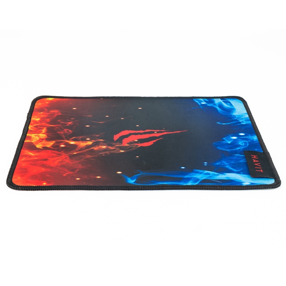 Mouse pad, textil premium Jacquard, anti-alunecare, Havit MP846, Negru - 3 | YEO