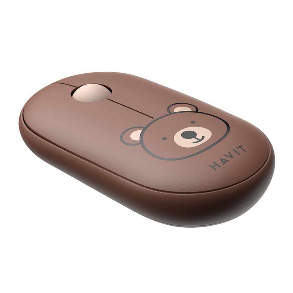 Mouse Wireless Havit MS75GT Pro, 1600 DPI, Maro - 1 | YEO