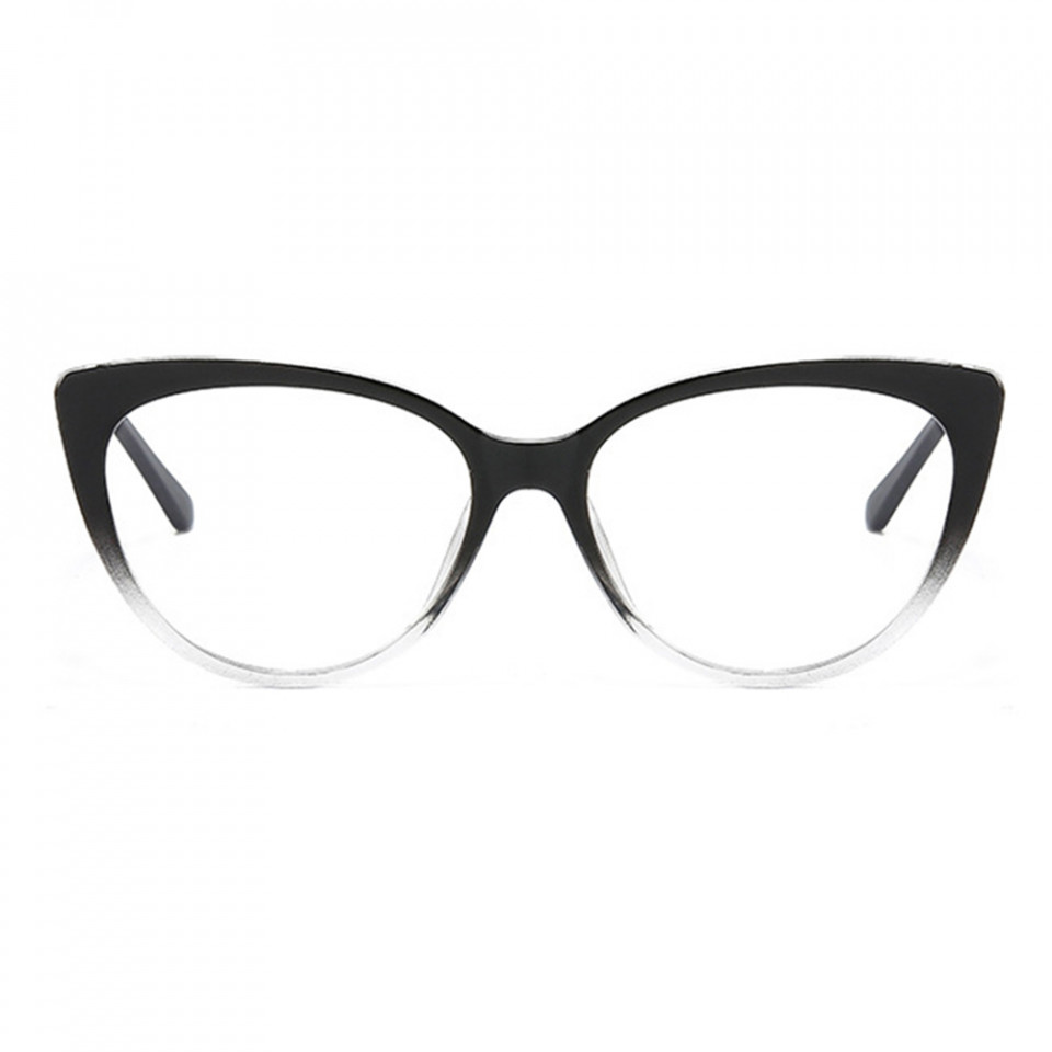 Ochelari calculator dama protectie lumina albastra, Techsuit (F5018-C7) - Transparent Black - 1 | YEO