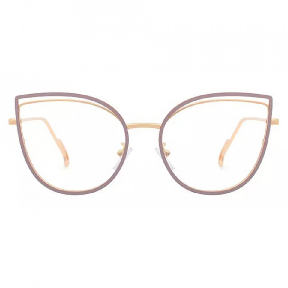 Ochelari calculator dama protectie lumina albastra, Techsuit (F95597-C2) - Pale Mauve - 1 | YEO
