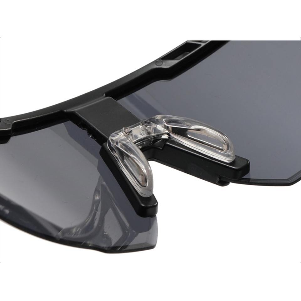 Ochelari de Ciclism și Activități Sportive Outdoor, cu Ramă și Lentile PC, Unisex - Negru Albastru deschis - 1 | YEO