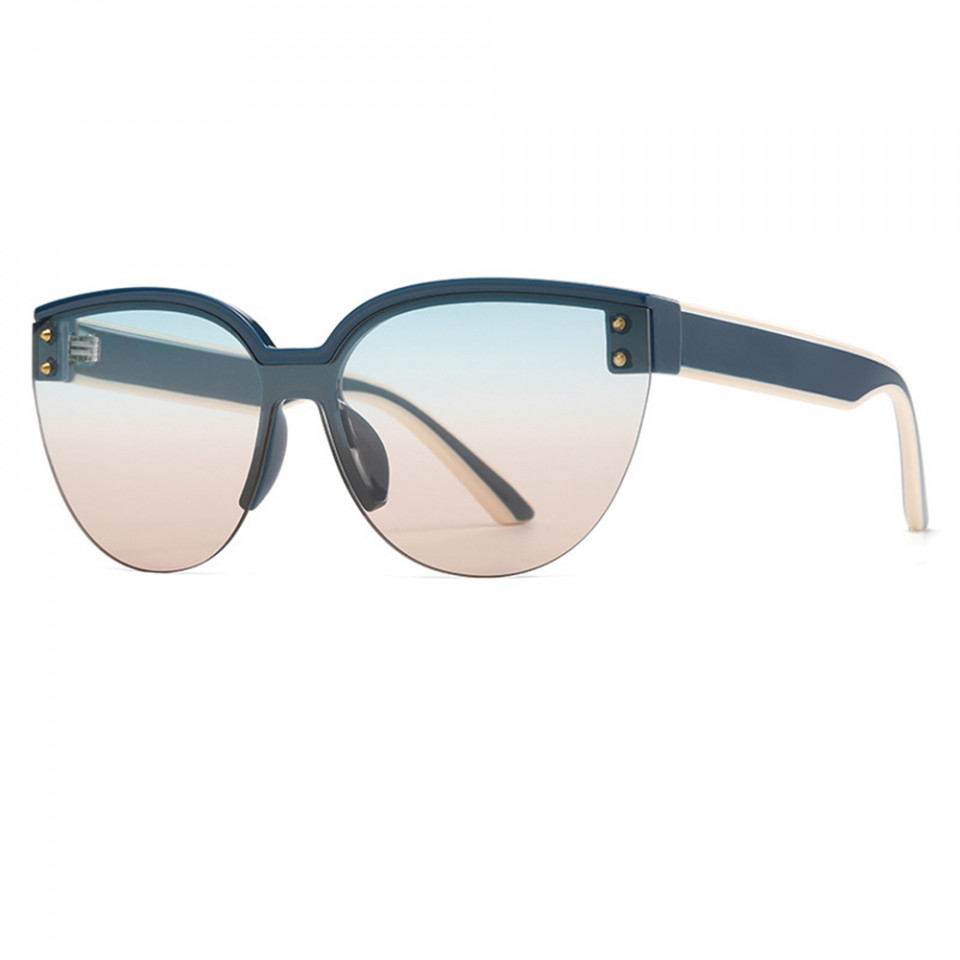 Ochelari de soare dama, Polarizati, Trendy, Skyddar Vistta 6506 - Verde Maro