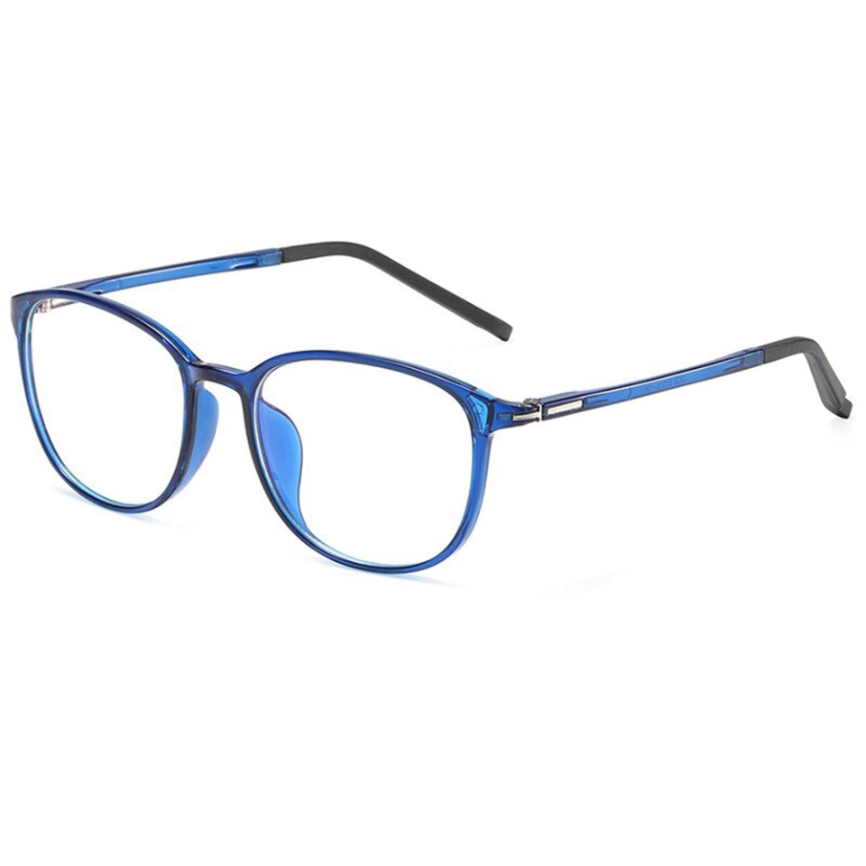 Ochelari Protectie Calculator, Ecran Telefon, Televizor, Gaming, anti Lumina Albastra, Antireflex, fara Dioptrii, SKDR OptiGlow F2822 - Albastru - 3 | YEO