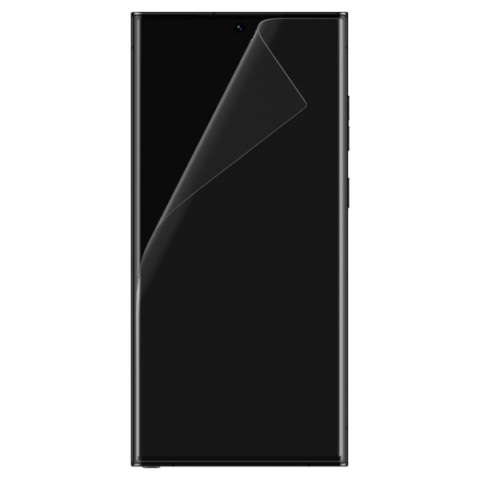 [Pachet 2x] Folie Samsung Galaxy S23 Ultra, Spigen Neo Flex - Transparent - 2 | YEO