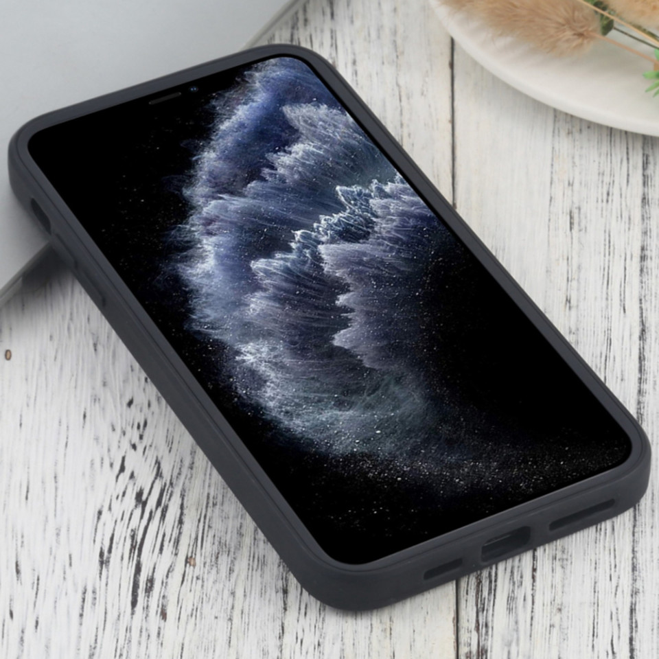 [Pachet 360°] Husa + Folie pentru iPhone 11 Pro Max, SKDR ColorShield 360° - Negru - 2 | YEO