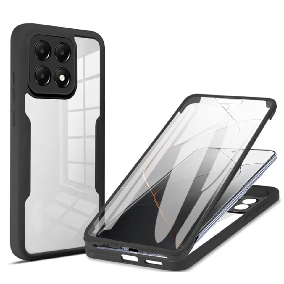 [Pachet 360°] Husa + Folie Xiaomi Poco F6 Pro, SKDR ColorShield 360° - Negru