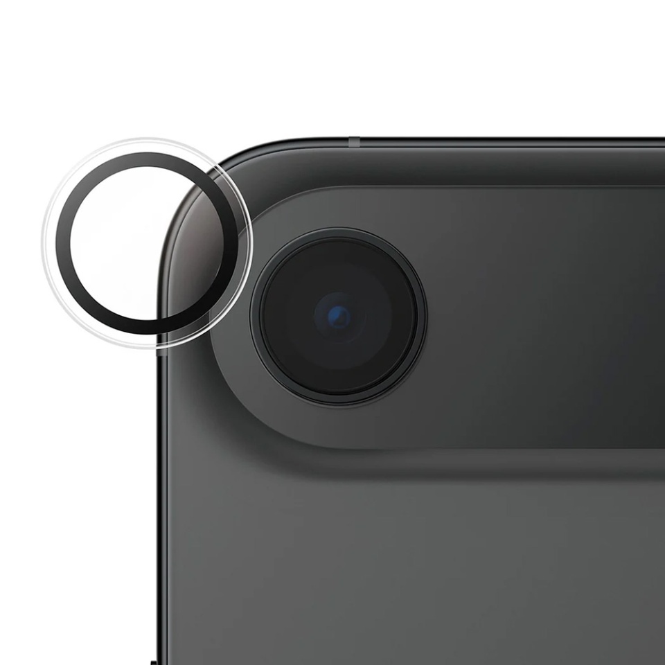 Protectie Camera pentru iPhone 17 Air, SAFE. PanzerGlass®, cu Separare Optica, Sticla Securizata, Anti-Zgarieturi si Anti-Reflexie, Transparent - 1 | YEO