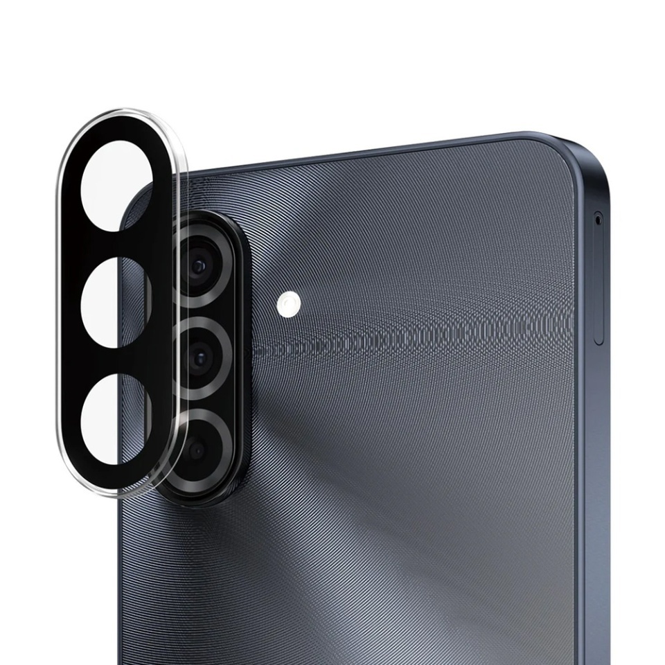 Protectie Camera pentru Samsung Galaxy A26 5G, Hoops PanzerGlass®, cu Separare Optica, Sticla Securizata, Anti-Zgarieturi si Anti-Reflexie, Transparenta - 1 | YEO