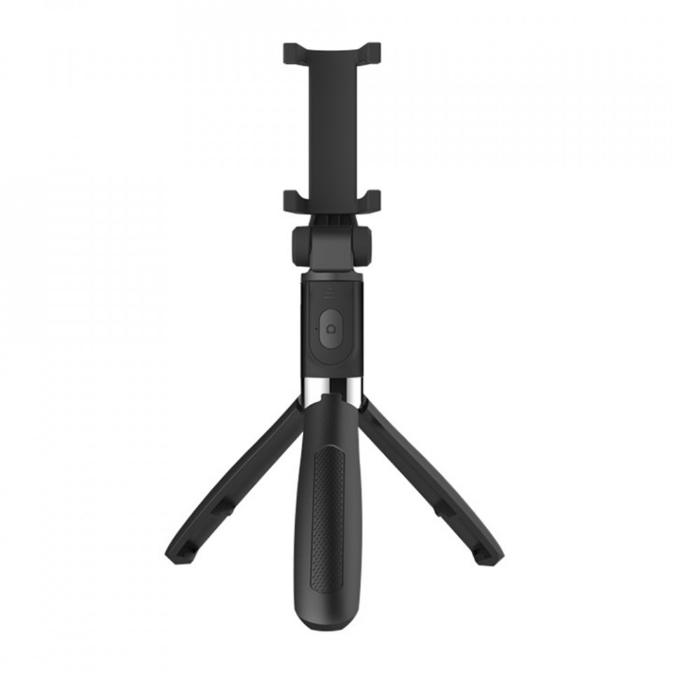 Selfie Stick extensibil cu Trepied si Telecomanda, 70cm, Skyddar Self (SK01) - Negru - 1 | YEO