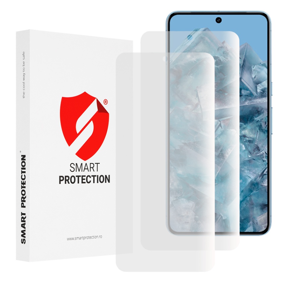 [SET 2x] Folie de protectie Google Pixel 8 Pro, Premium Classic, Smart Protection, Transparent